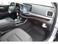 Black 2019 Toyota Highlander LE Plus AWD Dashboard