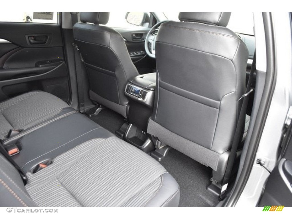 Black Interior 2019 Toyota Highlander LE Plus AWD Photo #129732712