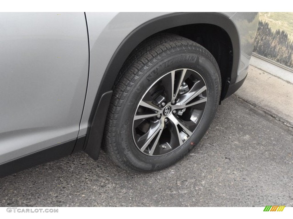 2019 Highlander LE Plus AWD - Celestial Silver Metallic / Black photo #37