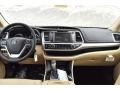 Almond 2019 Toyota Highlander LE Plus AWD Dashboard
