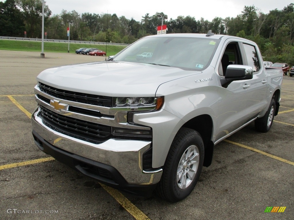 2019 Silverado 1500 LT Crew Cab 4WD - Silver Ice Metallic / Jet Black photo #9