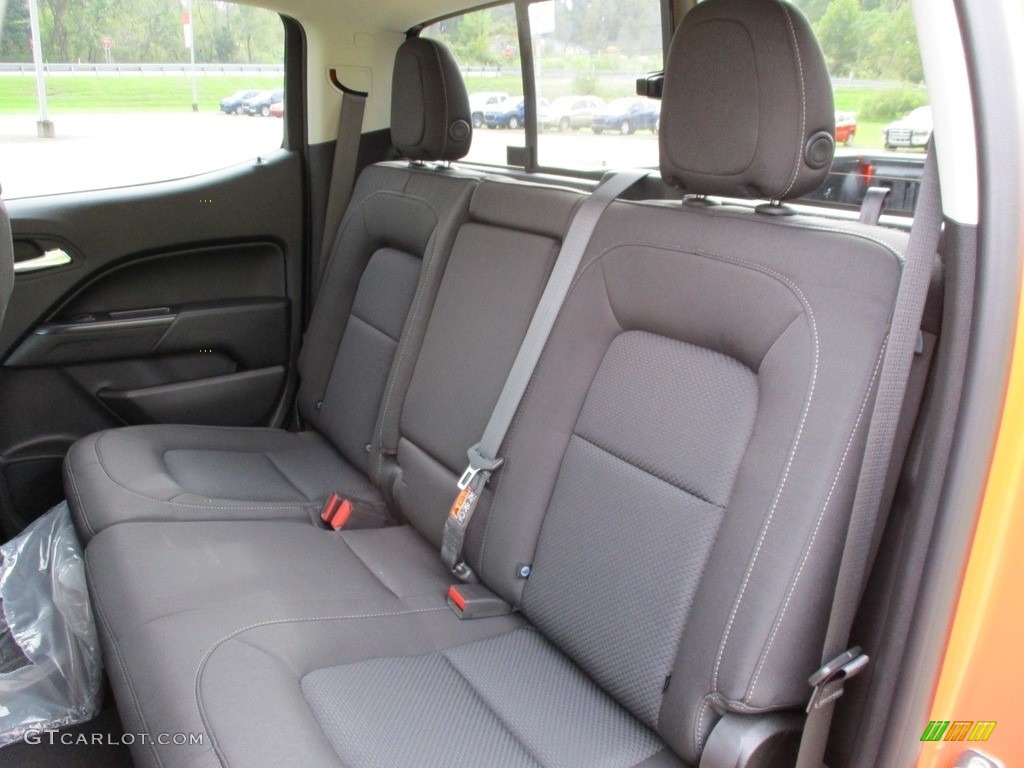 2019 Chevrolet Colorado LT Crew Cab 4x4 Rear Seat Photo #129738949