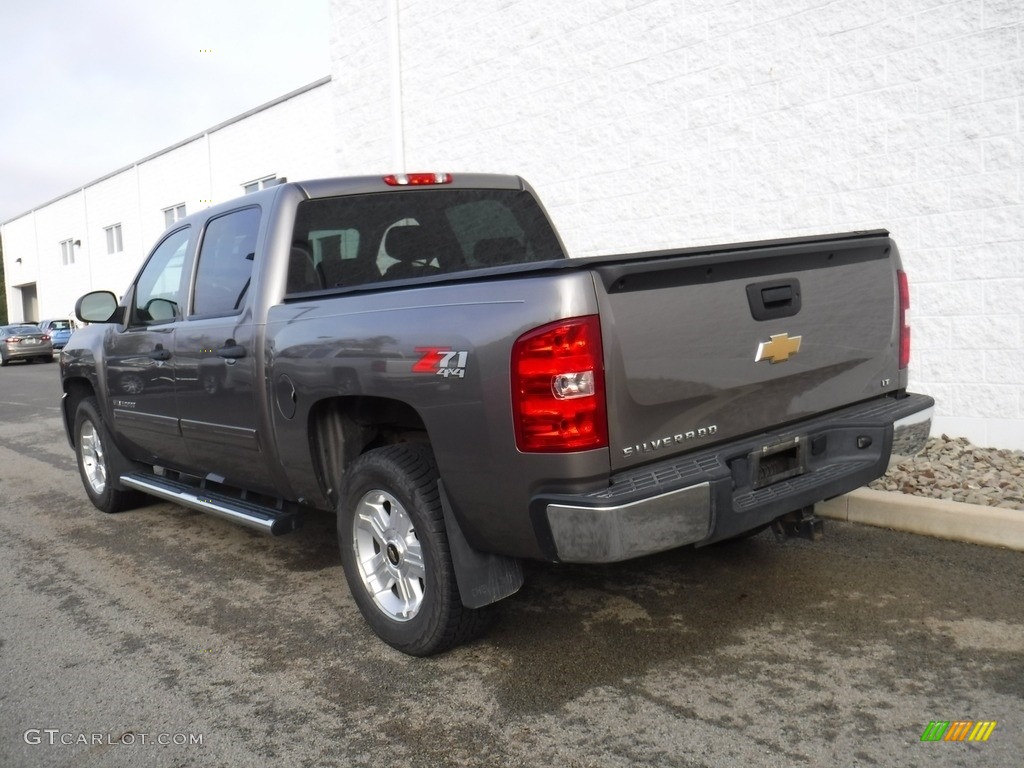 2012 Silverado 1500 LT Crew Cab 4x4 - Mocha Steel Metallic / Ebony photo #11