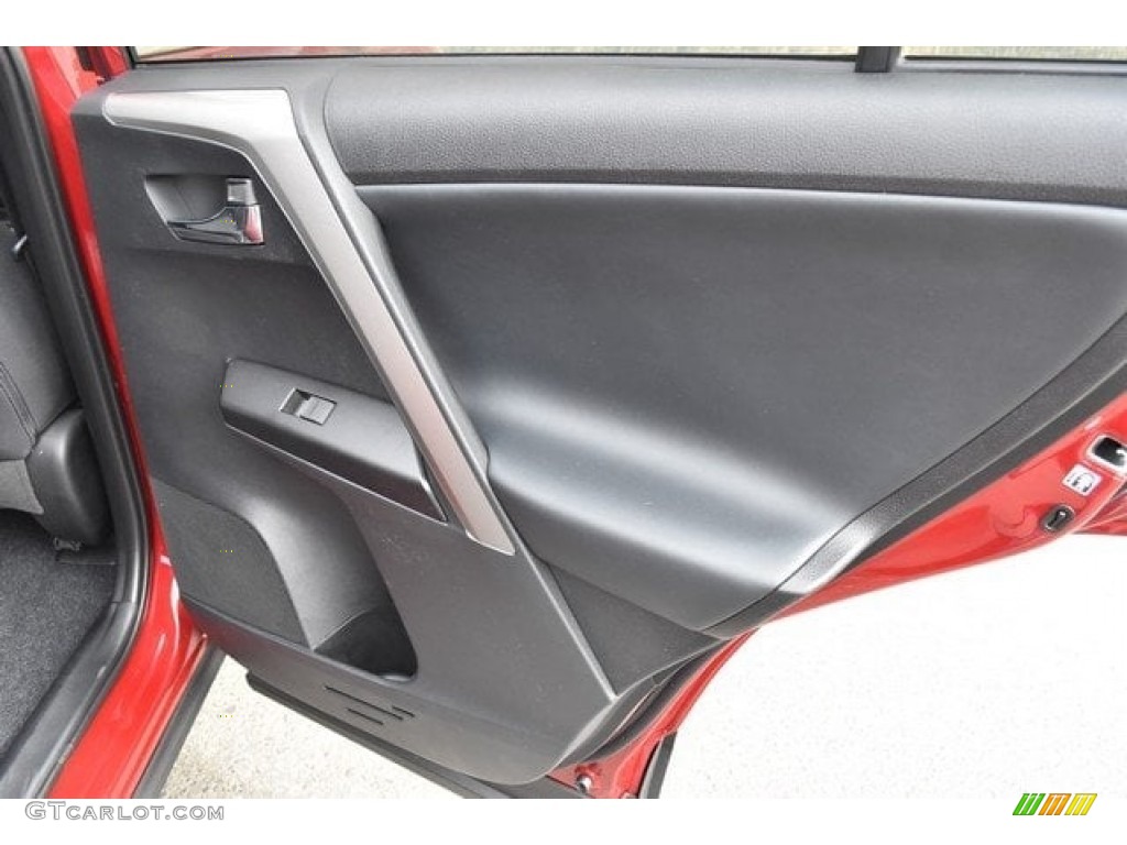 2018 RAV4 XLE AWD - Ruby Flare Pearl / Black photo #23