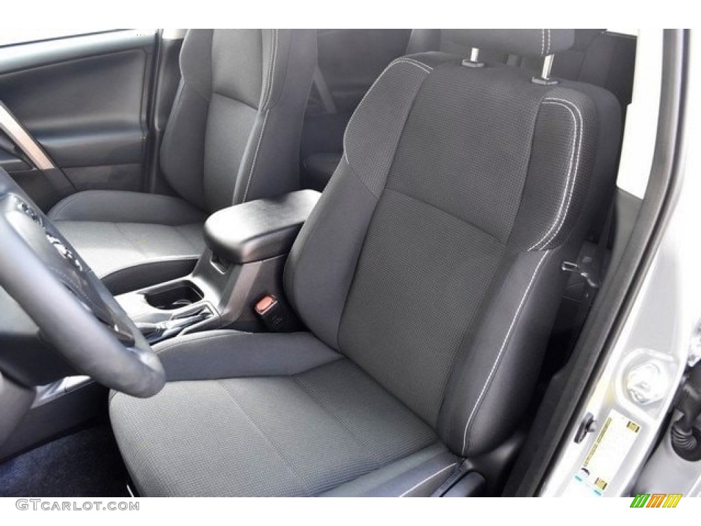 2018 RAV4 XLE AWD - Silver Sky Metallic / Black photo #7