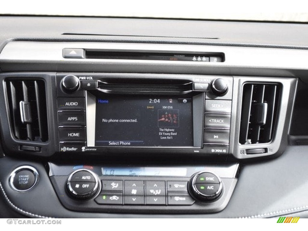 2018 RAV4 XLE AWD - Silver Sky Metallic / Black photo #10