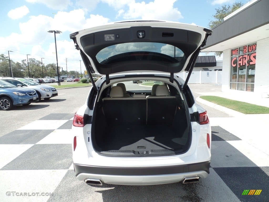 2019 QX50 Pure - Lunar White / Wheat photo #5