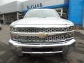 Silver Ice Metallic - Silverado 2500HD Work Truck Double Cab 4WD Photo No. 2