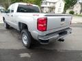 Silver Ice Metallic - Silverado 2500HD Work Truck Double Cab 4WD Photo No. 7