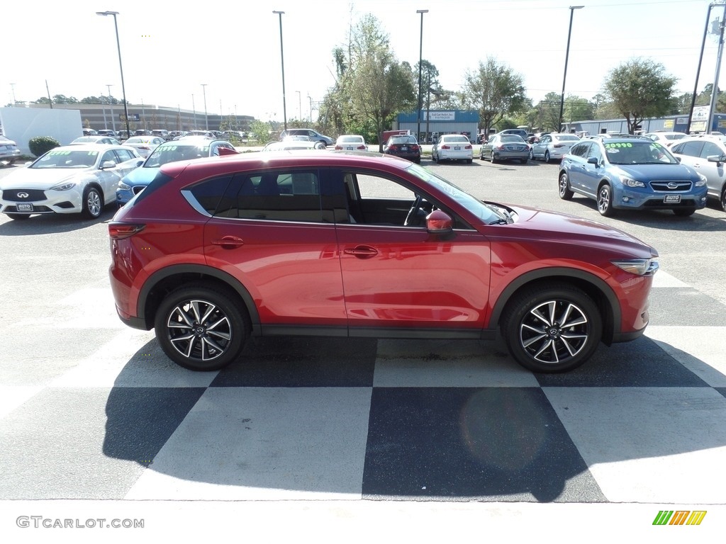 2018 CX-5 Grand Touring - Soul Red Crystal Metallic / Parchment photo #3