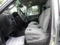 Dark Ash/Jet Black Front Seat Photo for 2019 Chevrolet Silverado 2500HD #129742690