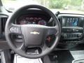Dark Ash/Jet Black 2019 Chevrolet Silverado 2500HD Work Truck Double Cab 4WD Steering Wheel