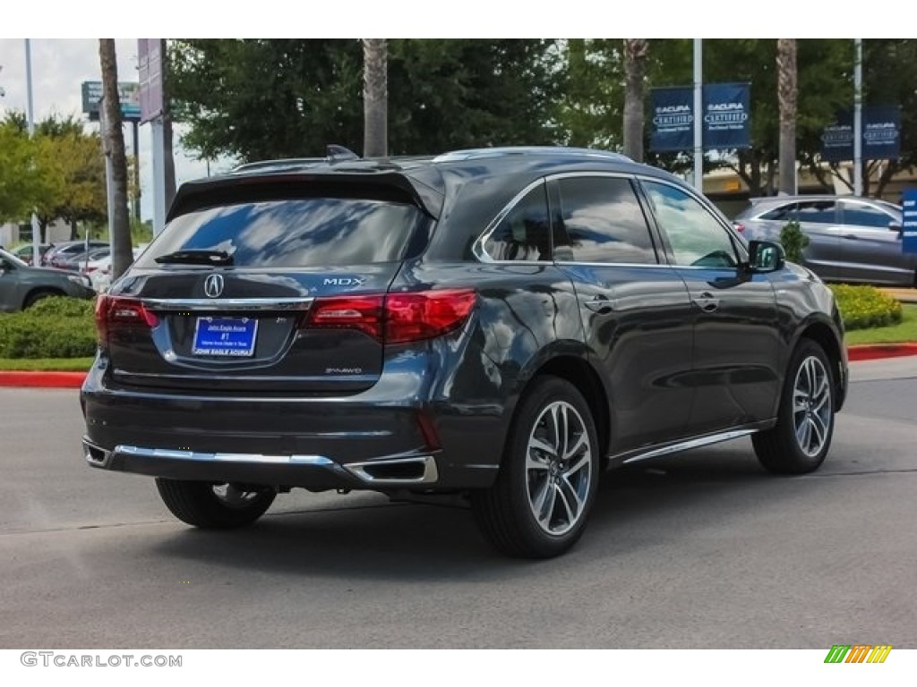 2019 MDX Sport Hybrid SH-AWD - Gunmetal Metallic / Ebony photo #7