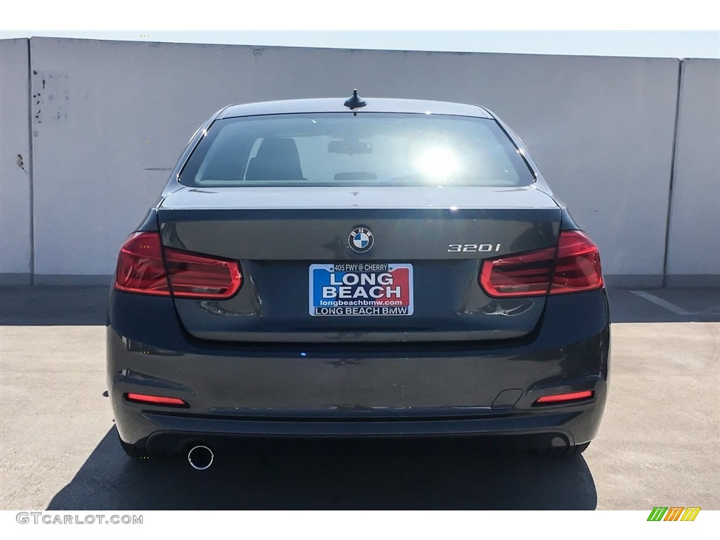 2018 3 Series 320i Sedan - Mineral Grey Metallic / Black photo #3