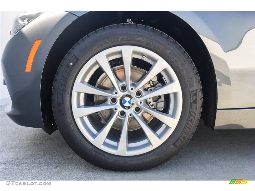 2018 3 Series 320i Sedan - Mineral Grey Metallic / Black photo #9