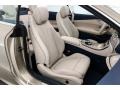 2019 Mercedes-Benz E Macchiato Beige/Yacht Blue Interior Front Seat Photo
