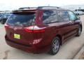 2019 Salsa Red Pearl Toyota Sienna XLE  photo #8