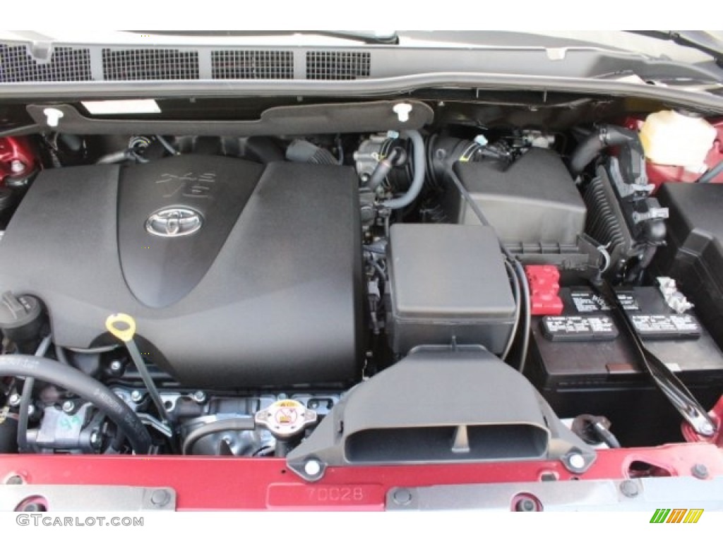 2019 Toyota Sienna XLE 3.5 Liter DOHC 24-Valve Dual VVT-i V6 Engine Photo #129745807