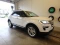 2018 Oxford White Ford Explorer XLT 4WD  photo #1