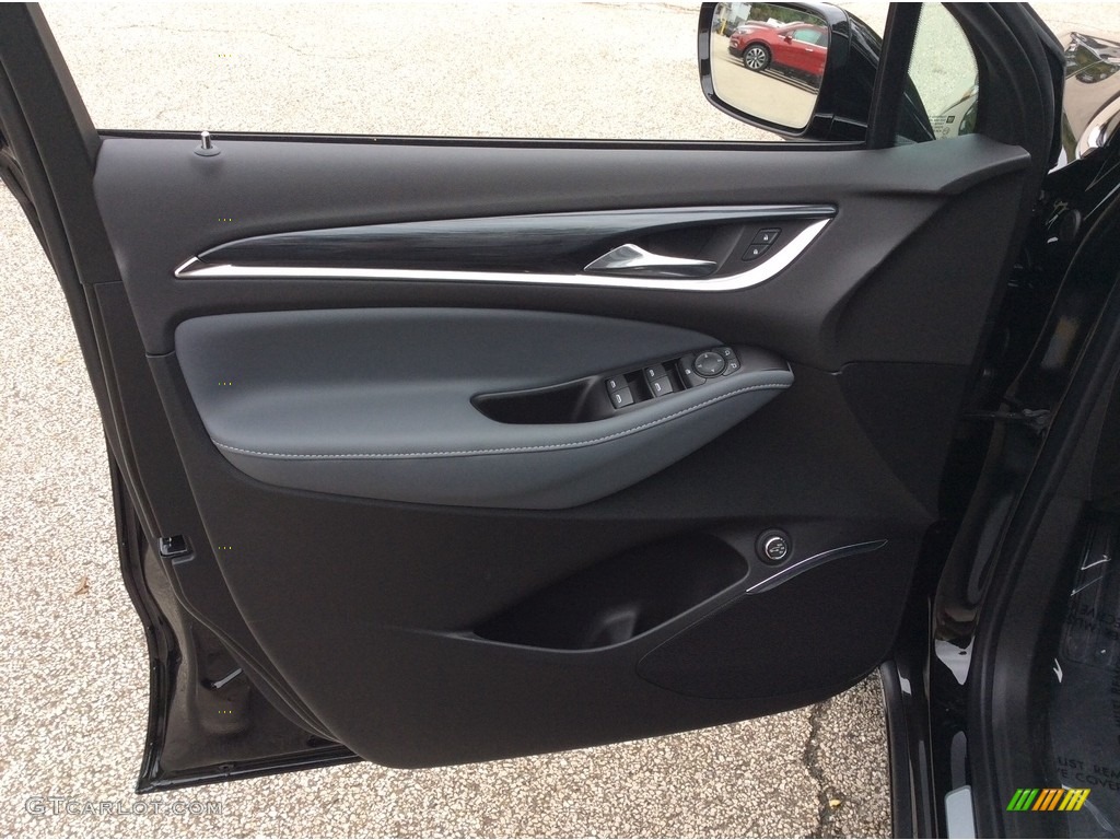 2019 Buick Enclave Essence AWD Dark Galvanized/Ebony Accents Door Panel Photo #129747710