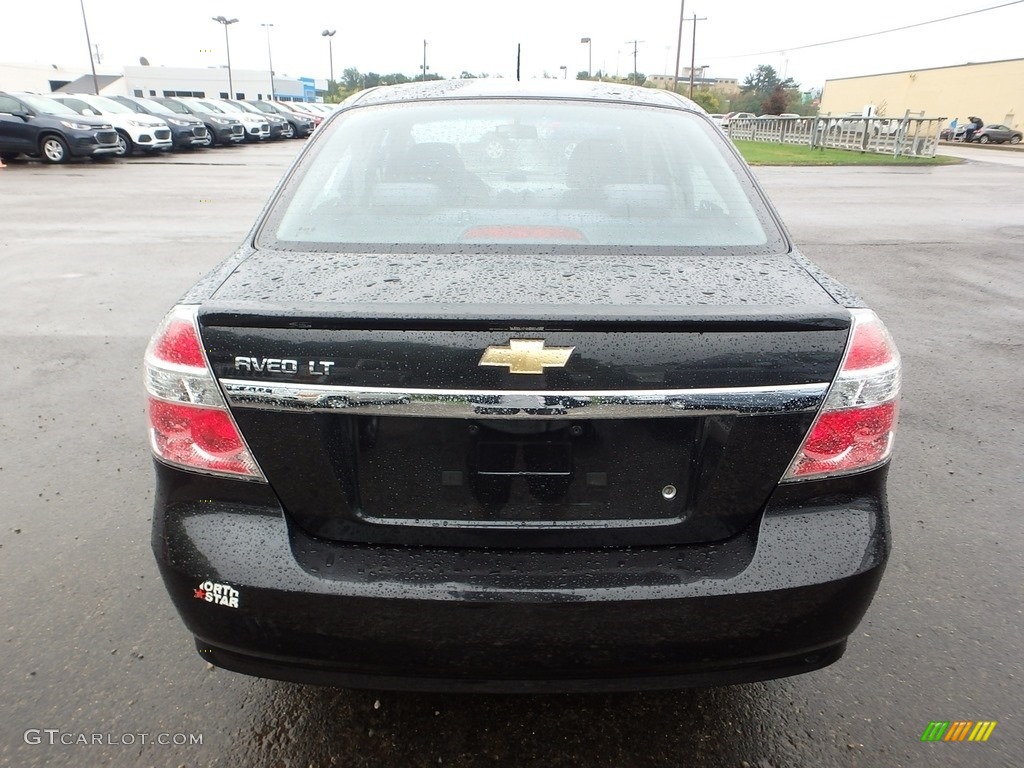2010 Aveo LT Sedan - Black Granite / Charcoal photo #3