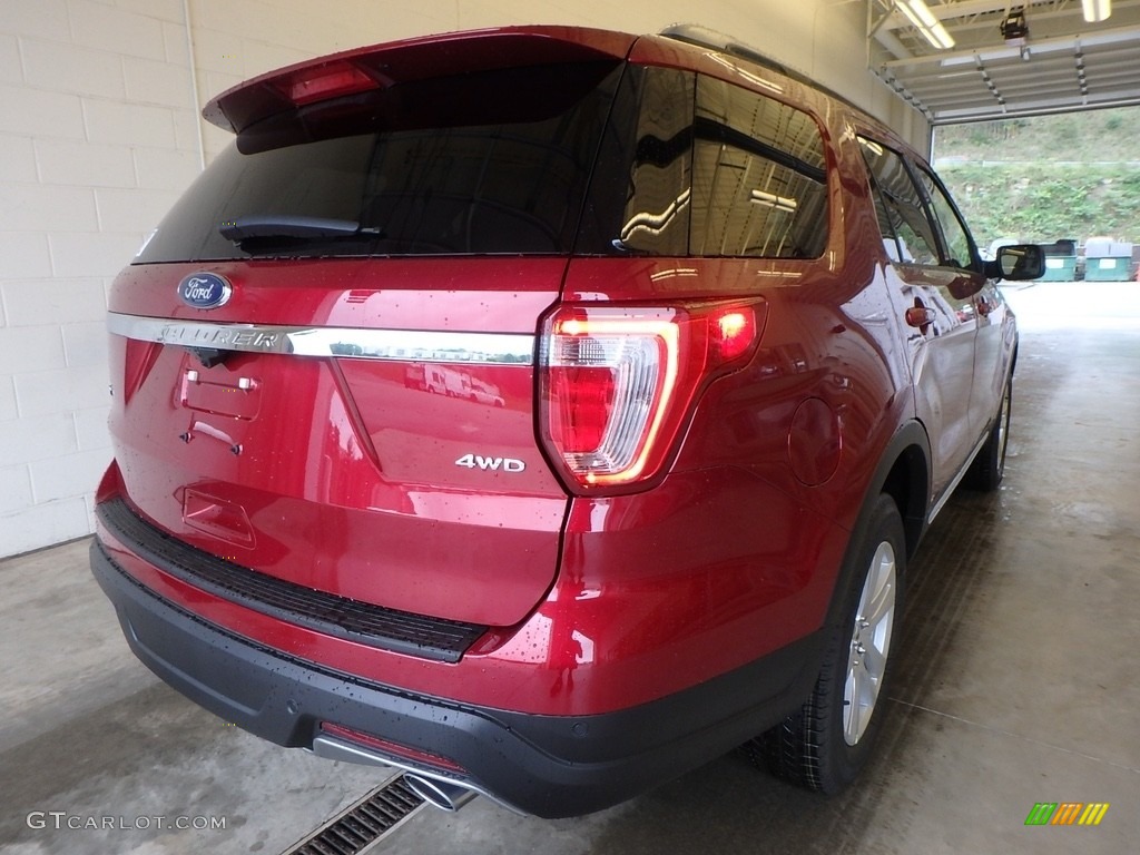 2018 Explorer XLT 4WD - Ruby Red / Ebony Black photo #2