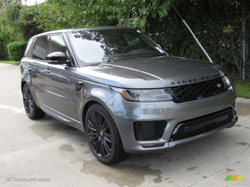 Corris Grey Metallic 2019 Land Rover Range Rover Sport Supercharged Dynamic Exterior Photo #129748028
