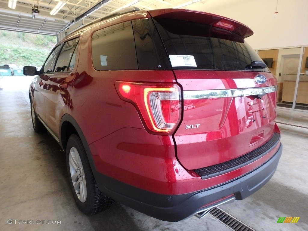 2018 Explorer XLT 4WD - Ruby Red / Ebony Black photo #3