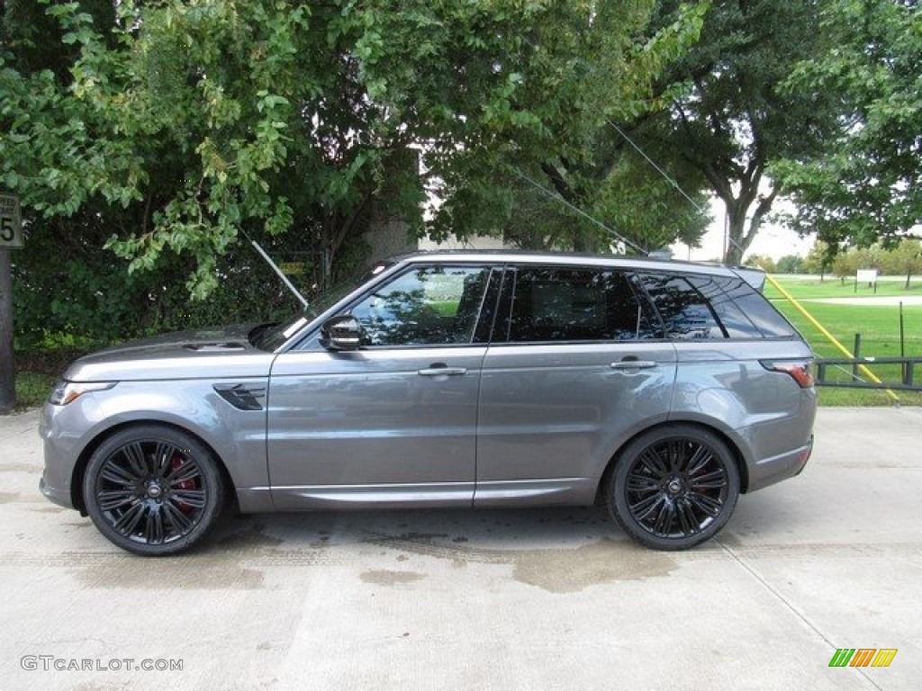 Corris Grey Metallic 2019 Land Rover Range Rover Sport Supercharged Dynamic Exterior Photo #129748181