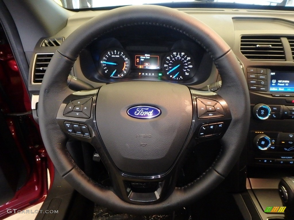 2018 Explorer XLT 4WD - Ruby Red / Ebony Black photo #14