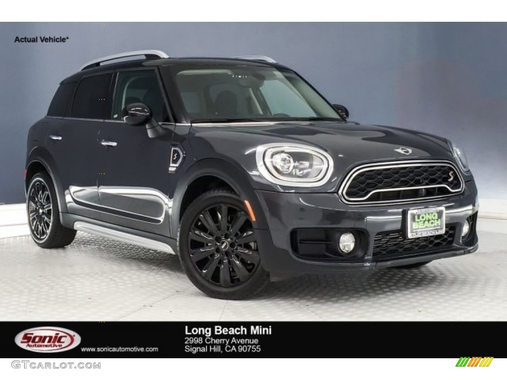 2017 Countryman Cooper S - Thunder Grey Metallic / Carbon Black photo #1