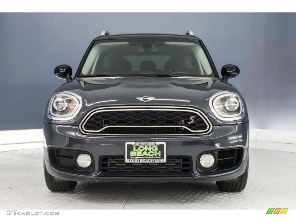 2017 Countryman Cooper S - Thunder Grey Metallic / Carbon Black photo #2