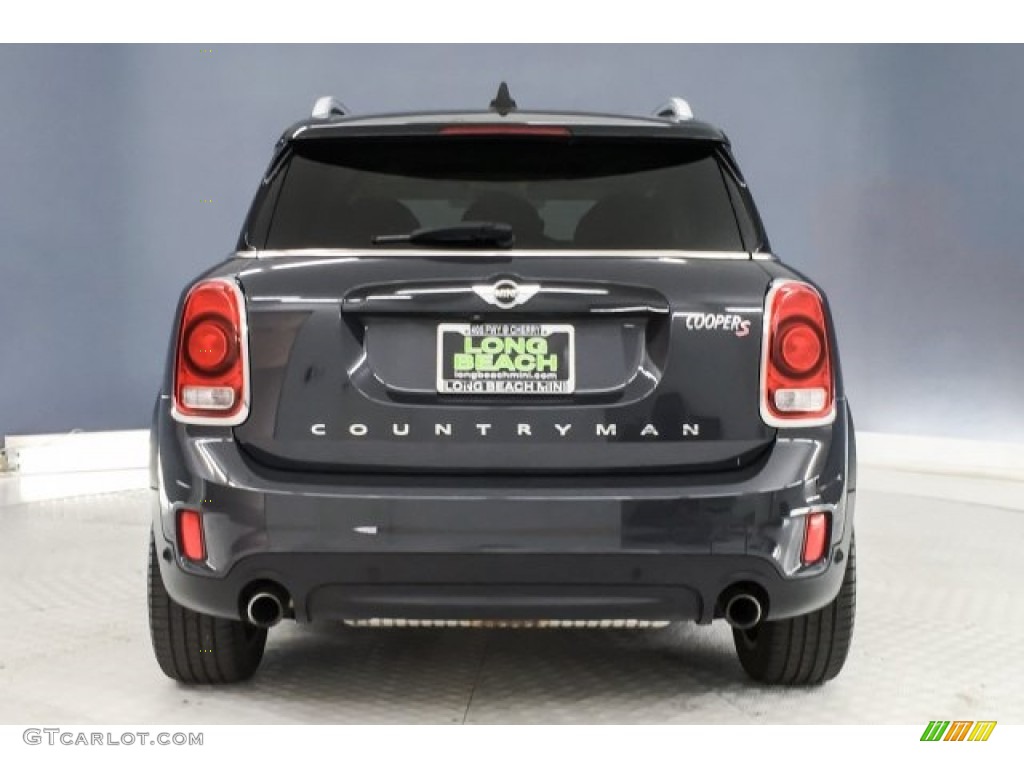2017 Countryman Cooper S - Thunder Grey Metallic / Carbon Black photo #3