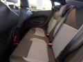 2018 Ford Fiesta Smoke Storm/Charcoal Recaro Interior Rear Seat Photo