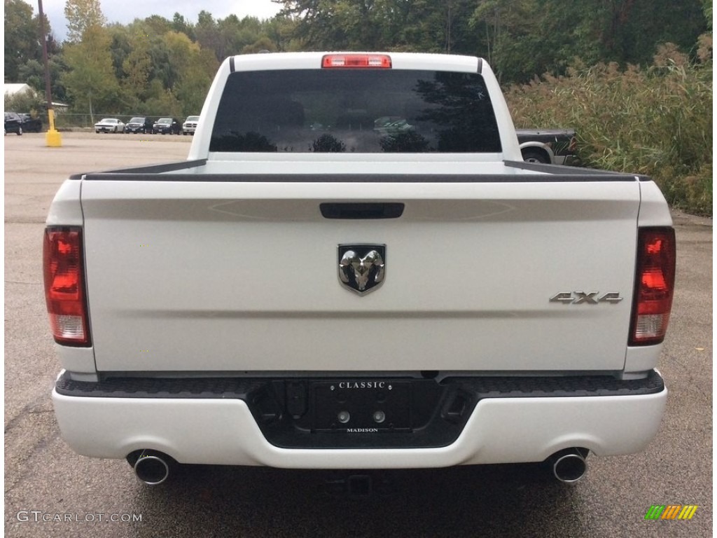 2019 1500 Classic Express Crew Cab 4x4 - Bright White / Black/Diesel Gray photo #5