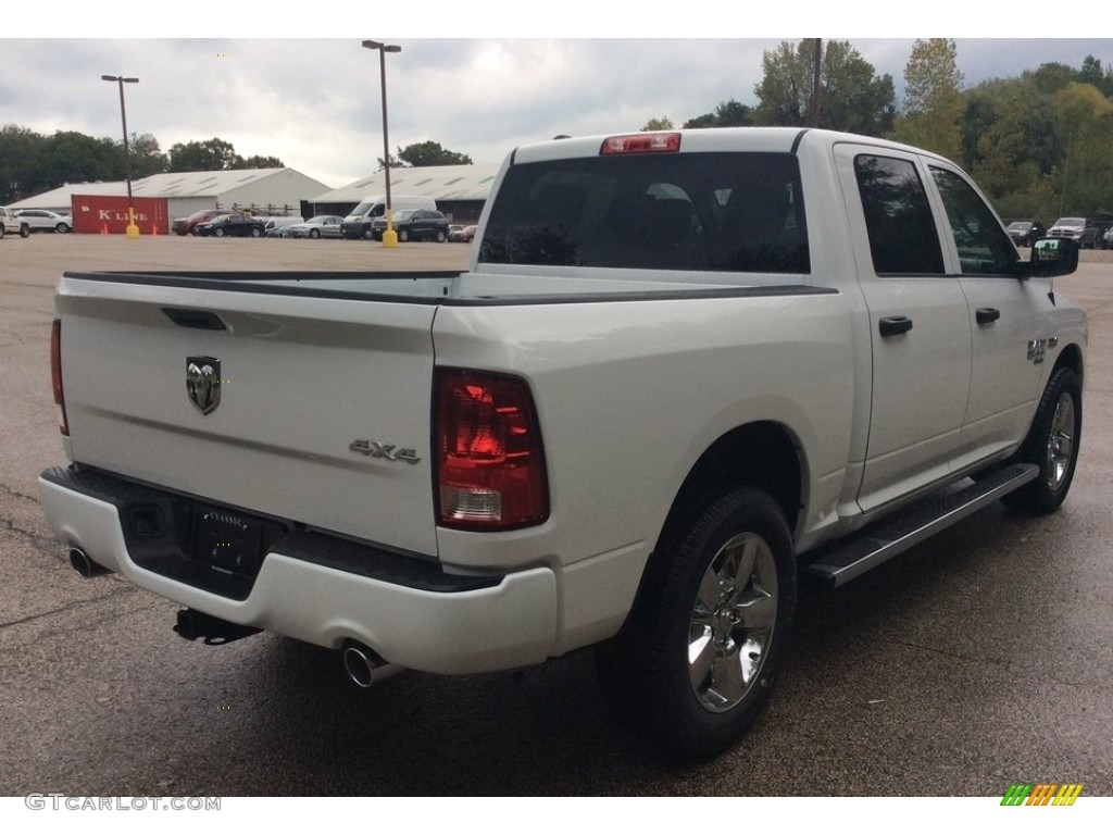 2019 1500 Classic Express Crew Cab 4x4 - Bright White / Black/Diesel Gray photo #6