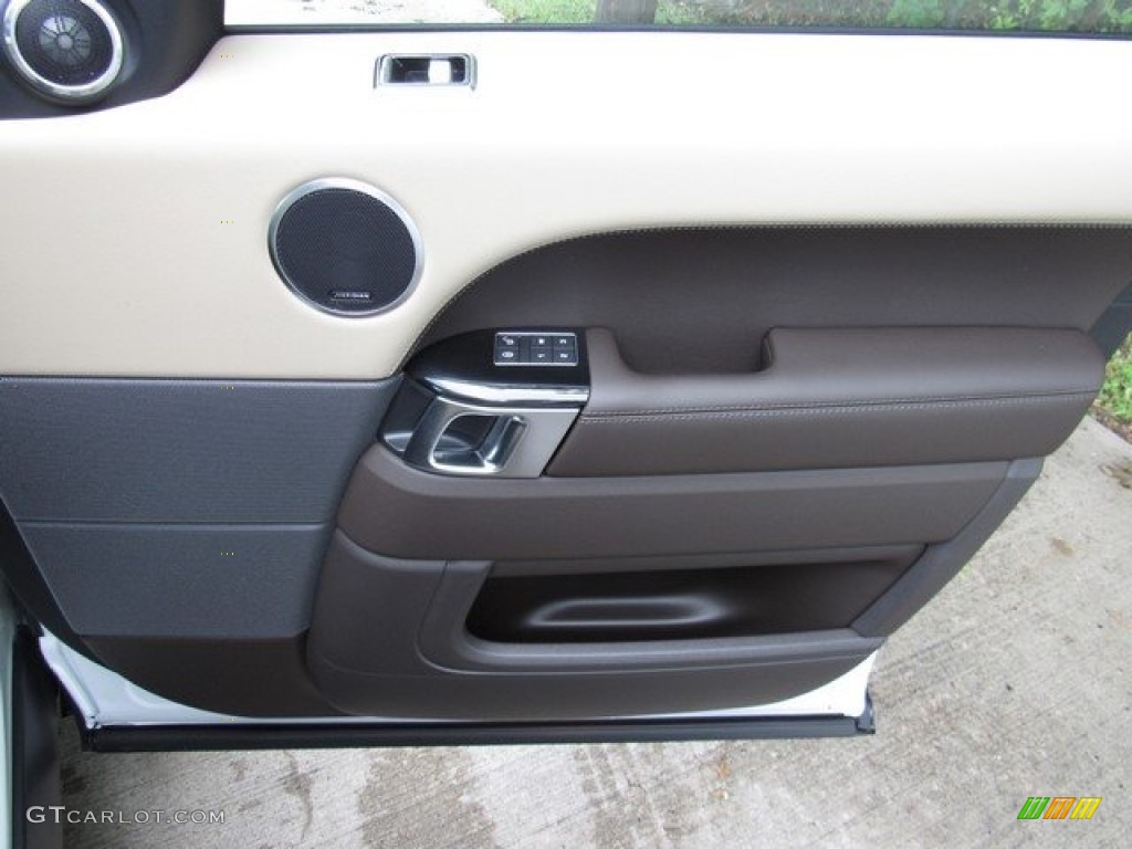 2019 Land Rover Range Rover Sport HSE Espresso/Almond Door Panel Photo #129748985
