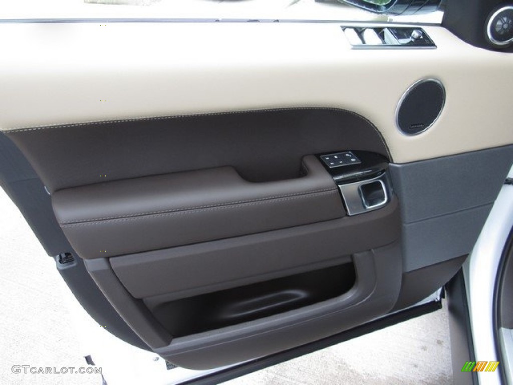 2019 Land Rover Range Rover Sport HSE Espresso/Almond Door Panel Photo #129749045