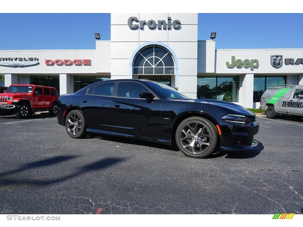 Pitch Black Dodge Charger