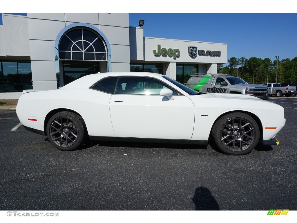 2019 Challenger R/T - White Knuckle / Ruby Red/Black photo #10
