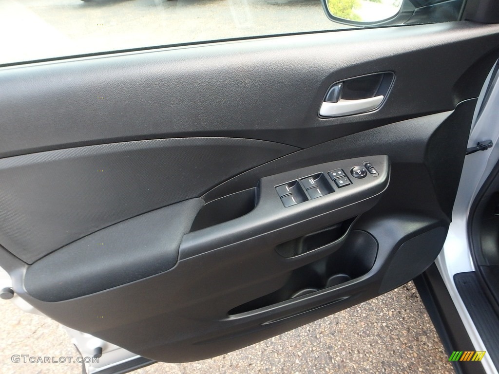 2015 CR-V LX AWD - Alabaster Silver Metallic / Black photo #19