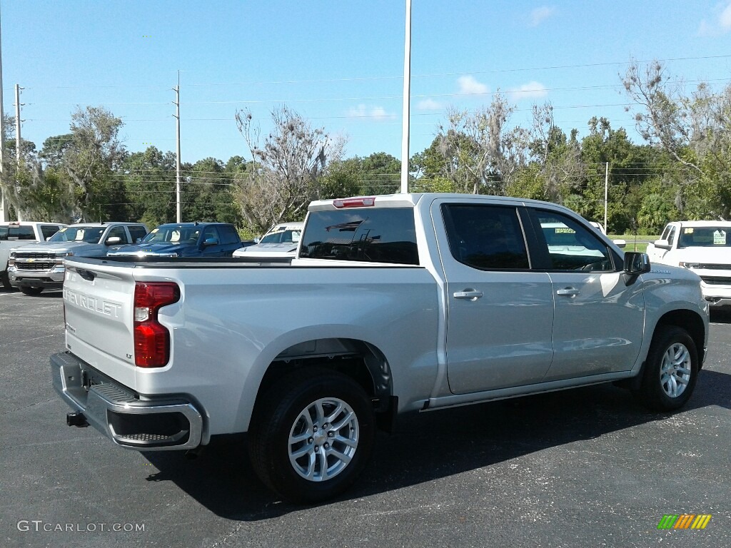 2019 Silverado 1500 LT Crew Cab - Silver Ice Metallic / Jet Black photo #5