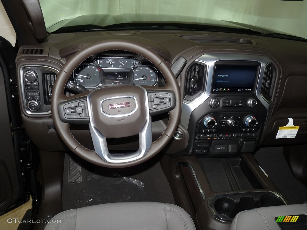 2019 GMC Sierra 1500 SLT Crew Cab 4WD Dark Walnut/­Slate Dashboard Photo #129752645