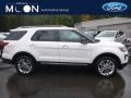 2018 White Platinum Ford Explorer XLT 4WD  photo #1