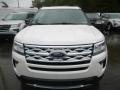2018 White Platinum Ford Explorer XLT 4WD  photo #4