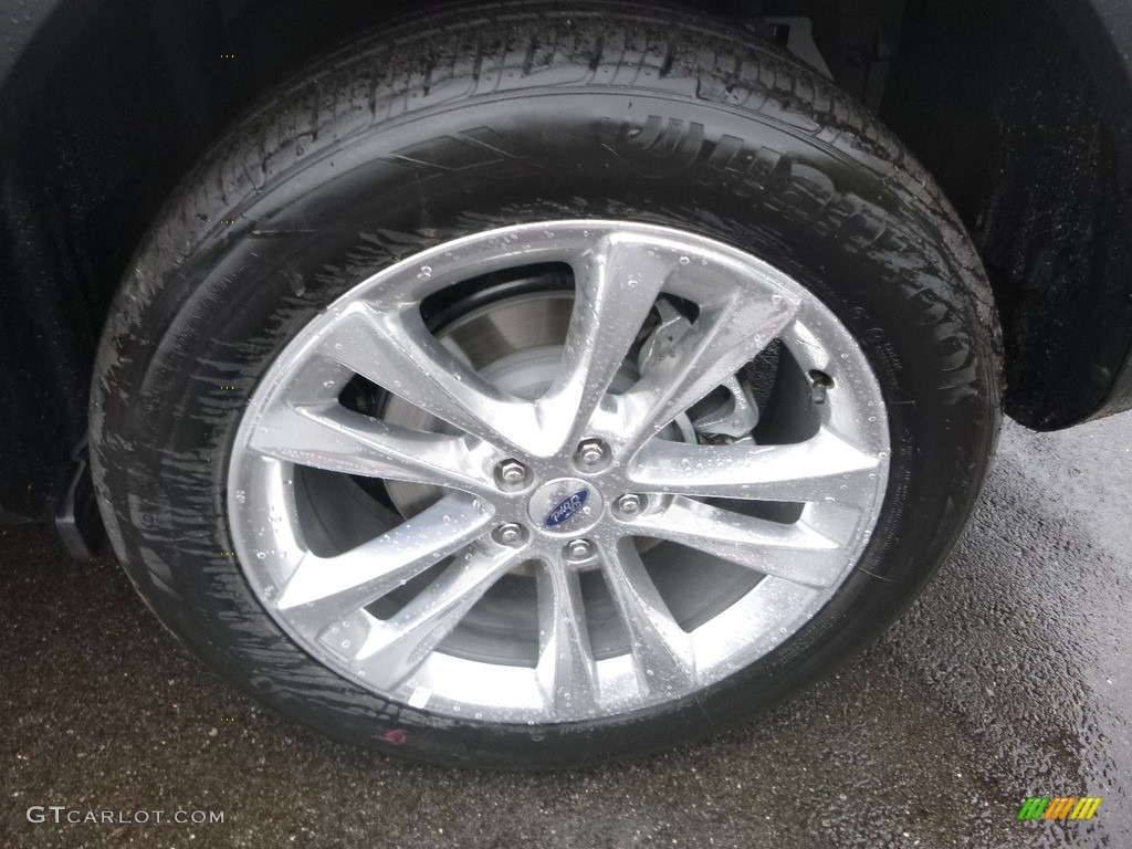 2018 Explorer XLT 4WD - White Platinum / Ebony Black photo #7