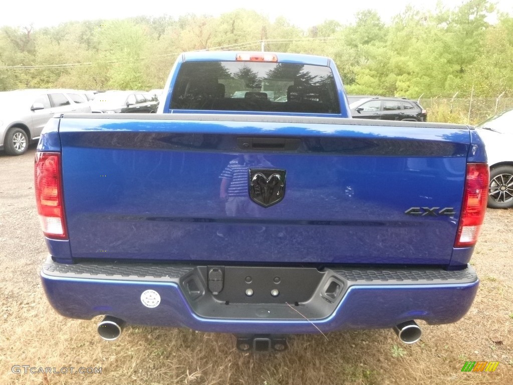 2019 1500 Classic Tradesman Quad Cab 4x4 - Blue Streak Pearl / Black photo #4