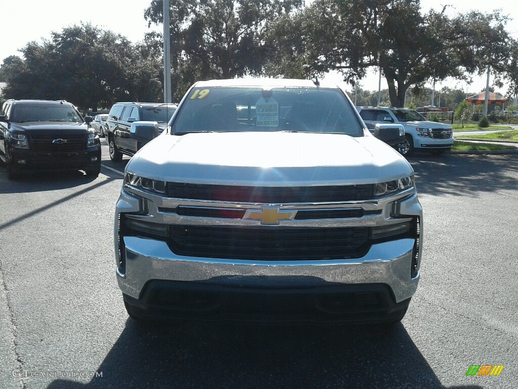 2019 Silverado 1500 LT Crew Cab 4WD - Silver Ice Metallic / Jet Black photo #8