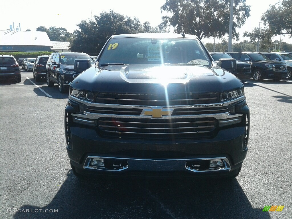 2019 Silverado 1500 High Country Crew Cab 4WD - Black / Jet Black/Umber photo #8