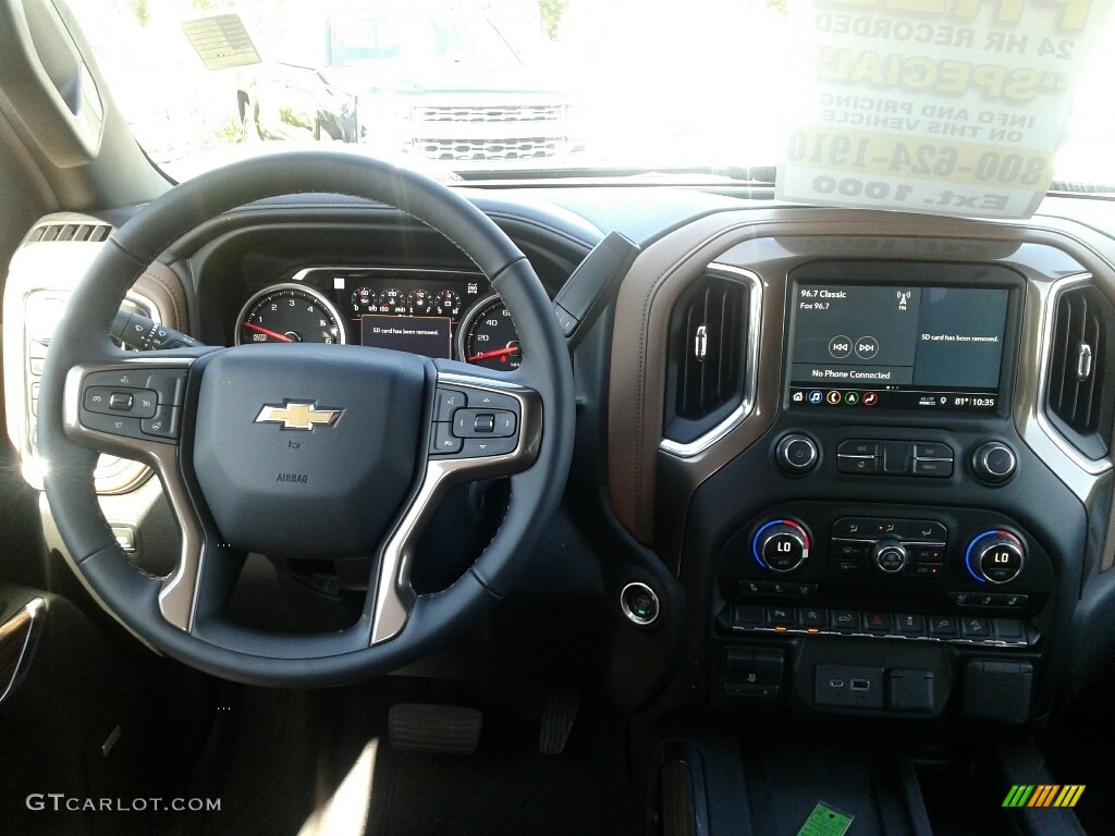 2019 Silverado 1500 High Country Crew Cab 4WD - Black / Jet Black/Umber photo #13